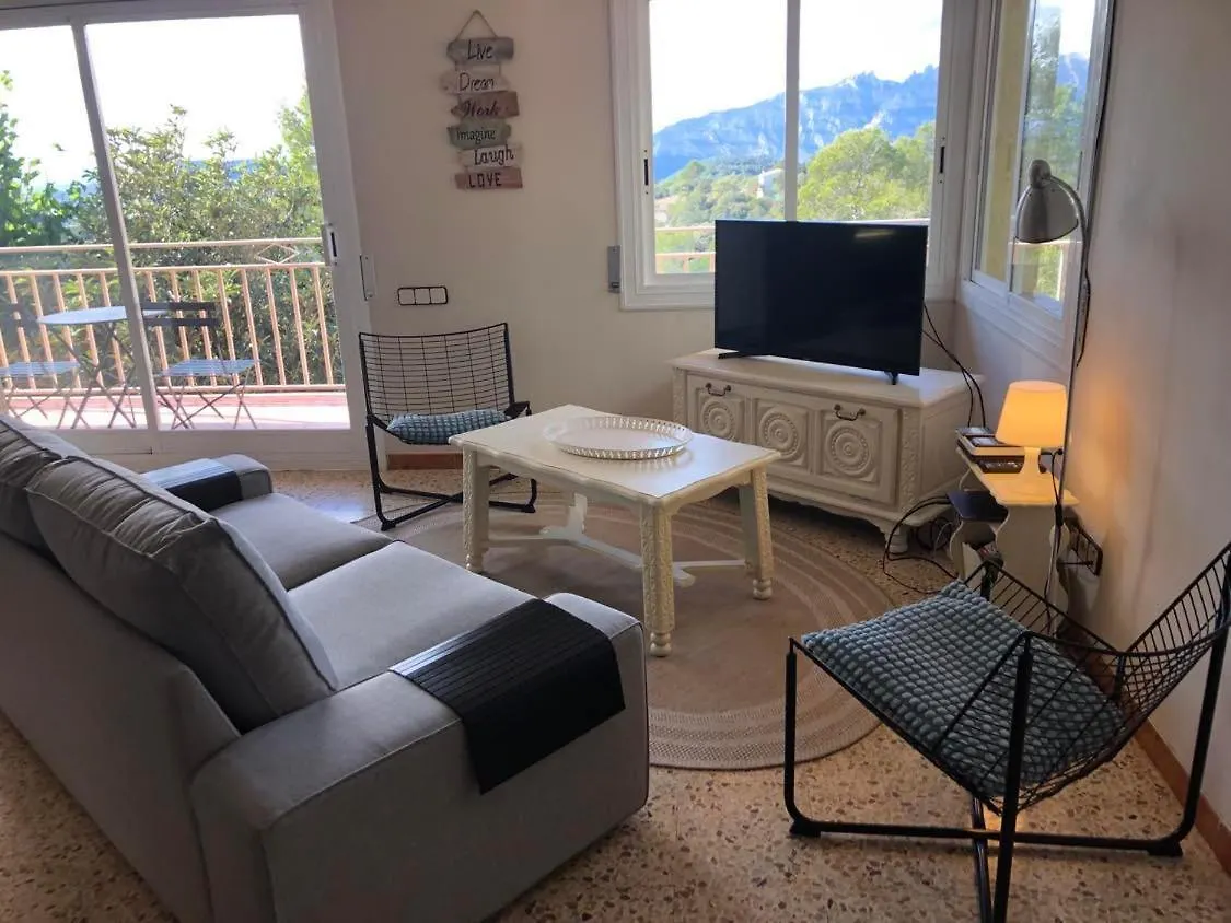Villa 7 Personnes 45 Mn Barcelone Vue Sur Montserrat Vacarisas 0*,